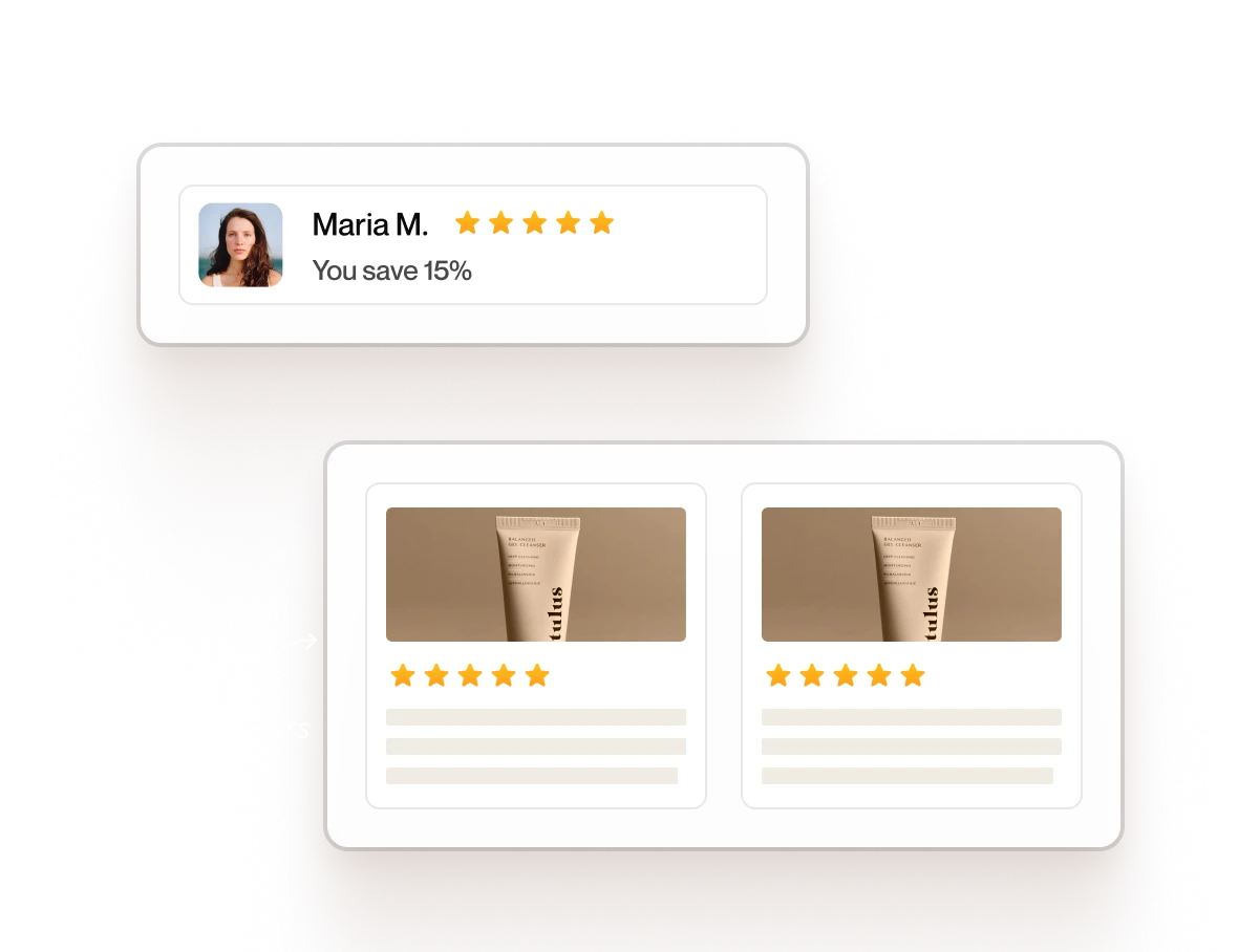 Reviews module preview