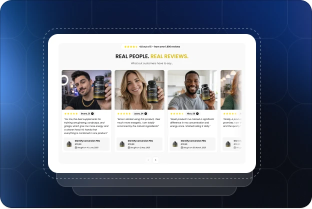 Product Testimonials