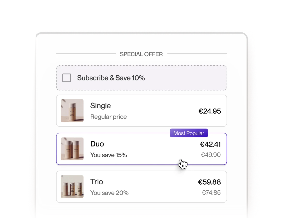 Bundles module preview